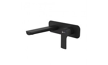 Смеситель д/умыв. Lemark LM7226BL Урсус черный