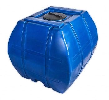 Бак пластиковый 2000л с крышкой, куб