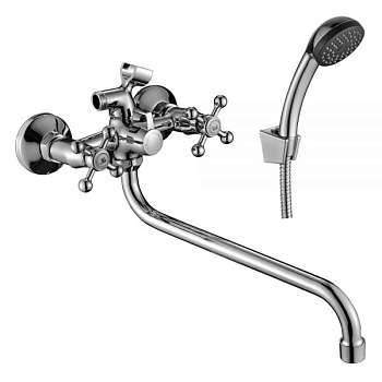 Смеситель для ванны Decoroom DR54045 двуручный 