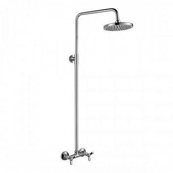 Смеситель д/душа Rossinka Q02-44 c верхней душевой лейкой 